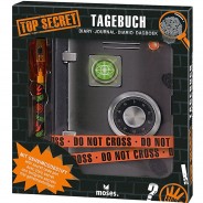 Preisvergleich für Tagebücher & Freundebücher: Buch - Top Secret Tagebuch mit Geheimcodestift