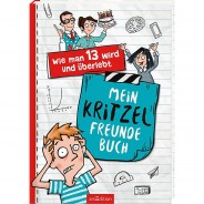 Preisvergleich für Tagebücher & Freundebücher: Buch - Wie man 13 wird und überlebt - Mein Kritzel-Freundebuch
