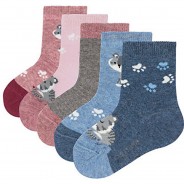 Preisvergleich für Strumpfwaren: Camano Baby-Socken 5er-Pack blau Gr. 15-18