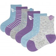 Preisvergleich für Strumpfwaren: Camano Baby Socken 6er-Pack lila Gr. 15-18