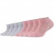 Preisvergleich für Strumpfwaren: Camano Kinder Sneakersocken 8er-Pack rosa Gr. 39-42