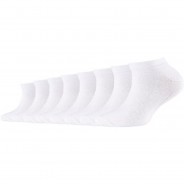 Preisvergleich für Strumpfwaren: Camano Kinder Sneakersocken 8er-Pack weiß Gr. 39-42