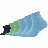 Preisvergleich für Strumpfwaren: Camano Kindersocken blau Gr. 35-38