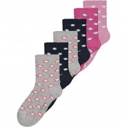Preisvergleich für Strumpfwaren: Camano Socken im 6er Pack grau Gr. 35-38