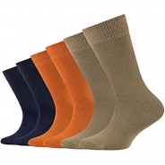 Preisvergleich für Strumpfwaren: Camano Socken (Pack, 6-tlg.) oliv Gr. 23-26