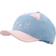 Preisvergleich für Mützen & Accessoires: Cap CAT  denim Gr. 47-49 Mädchen Kinder