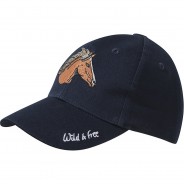 Preisvergleich für Mützen & Accessoires: Cap  dunkelblau Gr. 49-51 Mädchen Kinder