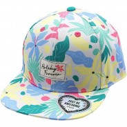 Preisvergleich für Mützen & Accessoires: Cap FLORAL  weiß Gr. 53-55 Mädchen Kinder