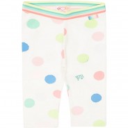 Preisvergleich für Hosen: Caprileggings  weiß Gr. 116/122 Mädchen Kinder