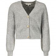 Preisvergleich für Oberteile: Cardigan Strickjacken  grau Gr. 140/146 Mädchen Kinder
