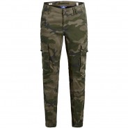 Preisvergleich für Hosen: Cargohose JPSTPAUL , Organic Cotton khaki Gr. 158 Jungen Kinder