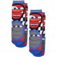 Preisvergleich für Strumpfwaren: Cars Stopper-Socken mit Gumminoppen mehrfarbig Gr. 23-26 Jungen Kinder