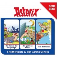 Preisvergleich für Hörbücher: CD Asterix - 3er  Hörspielbox 02 Hörbuch