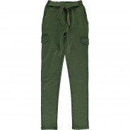 Preisvergleich für Hosen: Chinohose  grün Gr. 164 Mädchen Kinder