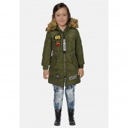 Preisvergleich für Jacken & Outdoorkleidung: Cipo & Baxx Parka khaki Gr. 146/152 Mädchen Kinder