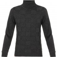 Preisvergleich für Oberteile: Cipo & Baxx Strickpullover anthrazit Gr. 110/116 Jungen Kinder