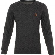Preisvergleich für Oberteile: Cipo & Baxx Strickpullover anthrazit Gr. 158/164 Jungen Kinder