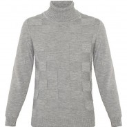 Preisvergleich für Oberteile: Cipo & Baxx Strickpullover grau-kombi Gr. 122/128 Jungen Kinder