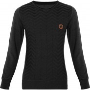Preisvergleich für Oberteile: Cipo & Baxx Strickpullover schwarz Gr. 134/140 Jungen Kinder