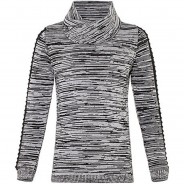 Preisvergleich für Oberteile: Cipo & Baxx Strickpullover schwarz Gr. 146/152 Jungen Kinder