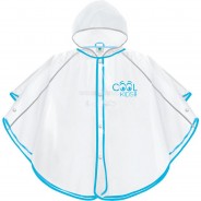 Preisvergleich für Oberteile: Cool Kids Regenponcho blau Gr. 5-6 Jahre Gr. 104/116 Jungen Kinder