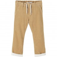 Preisvergleich für Hosen: Cordhose NMMBABU , Organic Cotton beige Gr. 98 Jungen Kleinkinder