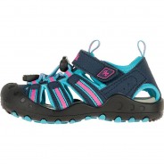 Preisvergleich für Schuhe: CRAB Trekkingsandale Unisex Kinder Outdoorsandalen blau Gr. 21