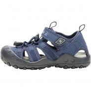 Preisvergleich für Schuhe: CRAB Trekkingsandale Unisex Kinder Outdoorsandalen blau Gr. 28
