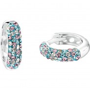 Preisvergleich für Accessoires für Kinder: Creolen , 925 Sterling Silber, Preciosa Creolen  silber Mädchen Kinder