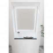 Preisvergleich für Heimtextilien: Dachfenster Sonnenschutz Haftfix, ohne Bohren Rollos beige Gr. 94 x 96,9