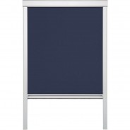 Preisvergleich für Heimtextilien: Dachfensterrollo Skylight, Thermo, Verdunkelung Rollos blau Gr. 40 x 50
