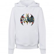 Preisvergleich für Oberteile: DC Comics Batman Comic Book Logo Sweatshirts weiß Gr. 110/116