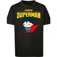 Preisvergleich für Oberteile: DC Comics Superman My Dad Is My Hero T-Shirts schwarz Gr. 122/128