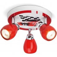 Preisvergleich für Deko & Lampen: Deckenlampe Auto rot