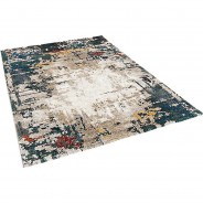 Preisvergleich für Heimtextilien: Designer Teppich Maui Modern Mix Verlauf Teppiche blau Gr. 80 x 150