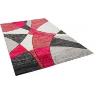 Preisvergleich für Heimtextilien: Designer Teppich Maui Modern Retro Teppiche pink/rosa Gr. 160 x 230