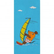 Preisvergleich für Heimtextilien: DIE MAUS - SURFEN, Strandlaken bunt