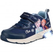 Preisvergleich für Schuhe: Disney Die Eiskönigin Sneakers Low Blinkies SPACECLUB  blau Gr. 34 Mädchen Kinder