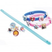Preisvergleich für Accessoires für Kinder: Disney Frozen 2 3 Armbänder mit 18 Charms