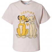 Preisvergleich für Oberteile: Disney König der Löwen T-Shirt  rosa Gr. 98 Mädchen Kinder