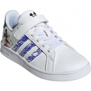 Preisvergleich für Schuhe: Disney Minnie Mouse Sneakers Low GRAND COURT MM  lila/weiß Gr. 29 Mädchen Kinder