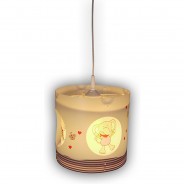 Preisvergleich für Deko & Lampen: Dreh-Pendelleuchte Lolo Lombardo Lampenschirme mehrfarbig