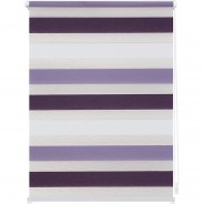 Preisvergleich für Heimtextilien: Duo Rollo Klemmfix, ohne Bohren, Bunt Rollos violett Gr. 70 x 150