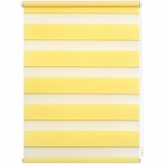 Preisvergleich für Heimtextilien: Duo Rollo Klemmfix, ohne Bohren Rollos gelb Gr. 80 x 200
