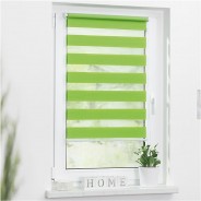 Preisvergleich für Heimtextilien: Duo Rollo Klemmfix, ohne Bohren Rollos grün Gr. 80 x 150