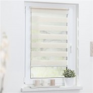 Preisvergleich für Heimtextilien: Duo Rollo Klemmfix, ohne Bohren Rollos natur Gr. 90 x 220