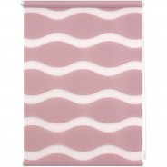 Preisvergleich für Heimtextilien: Duo Rollo Welle Klemmfix, ohne Bohren Rollos altrosa Gr. 100 x 150