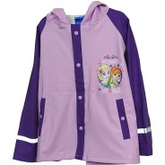 Preisvergleich für Jacken & Outdoorkleidung: Eiskönigin Regenjacke Frozen Anna und Elsa lila Regenjacken Kinder Gr. 98/104  Kinder