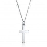 Preisvergleich für Accessoires für Kinder: Elli Halskette Kids Symbol Kreuz Religion Kommunion 925 Silber Halsketten silber Gr. 36,0 Mädchen Kinder