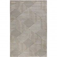 Preisvergleich für Heimtextilien: Kurzflorteppich Velvet Groove 12mm pflegeleicht beige Gr. 200 x 290